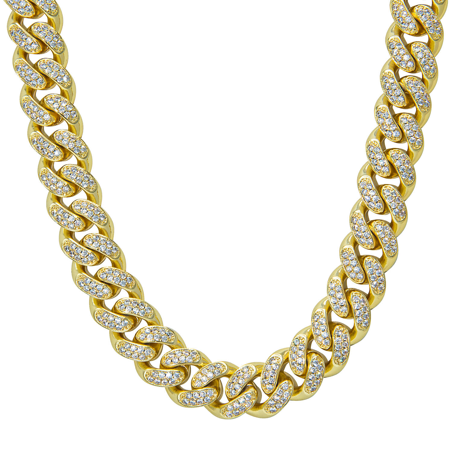 Iced Gold Chain | tyello.com